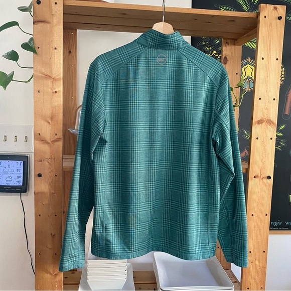 Vineyard Vines X Jim Nantz Plaid Pescadero Half-Zip Performance Pullover - Picture 3 of 15